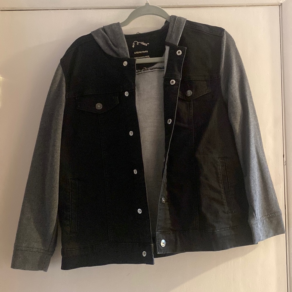 Art Class, black denim jacket